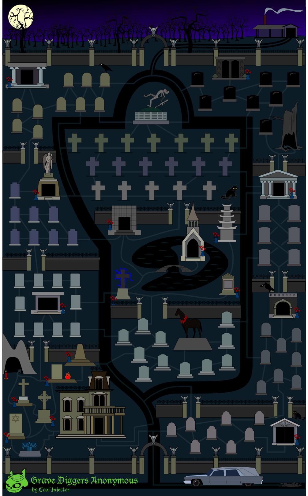 the map